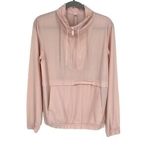 Lululemon Pack Light Pullover Jacket‎ Pink Mist Size 4